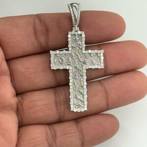 925 sterling silver cross pendant